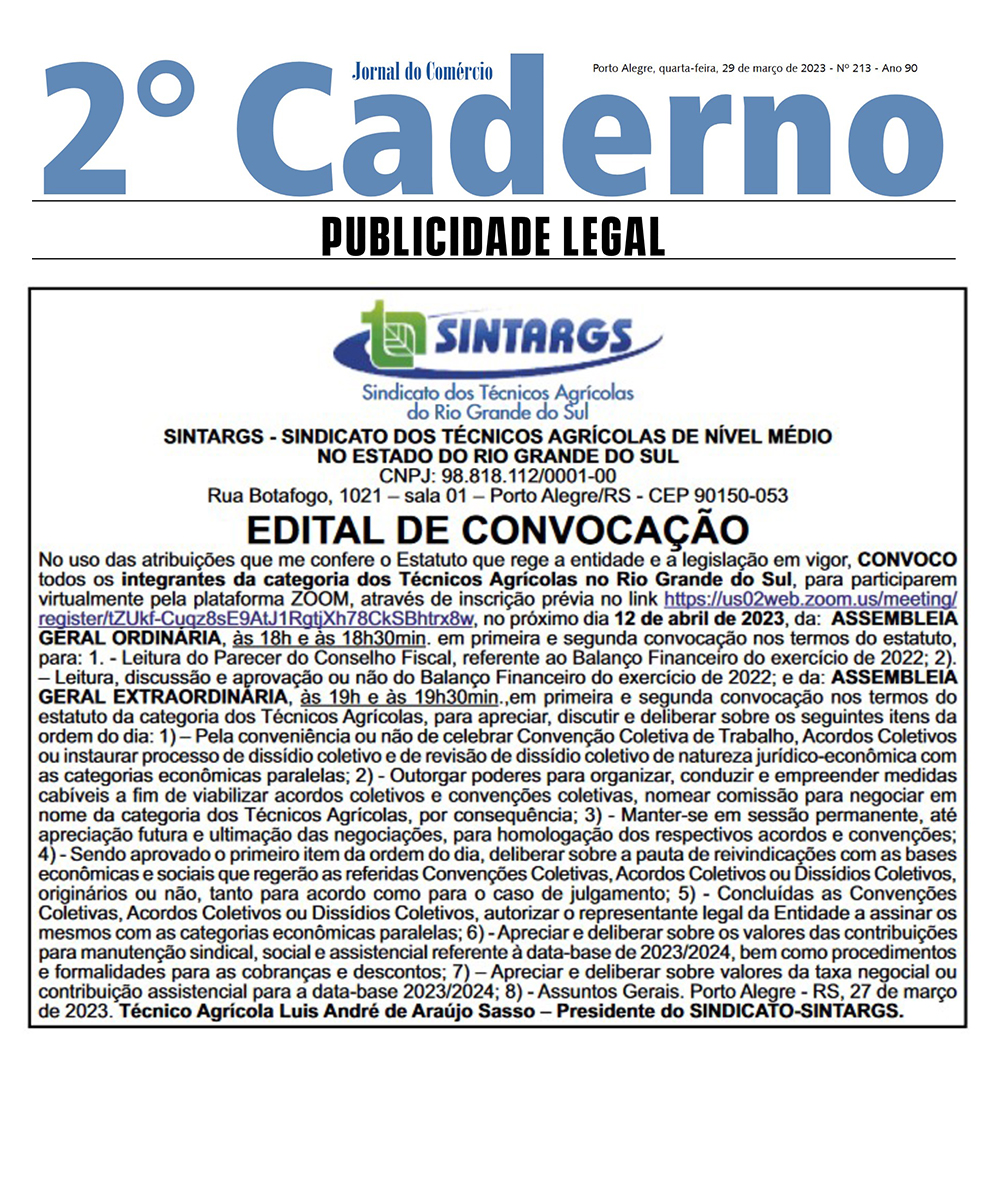 Jornal do Comércio - 29/03/23